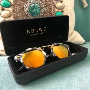 Krewe du Optic St. Louis mirrored sunglasses